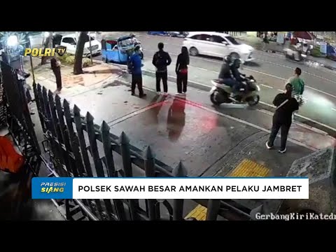 POLSEK SAWAH BESAR RINGKUS KOMPLOTAN JAMBRET PONSEL PEMUDA DI DEPAN GEREJA KATEDRAL