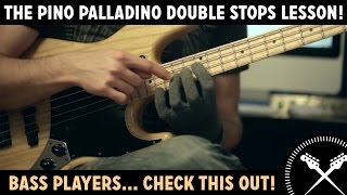 The Pino Palladino Double Stop - Bass Lesson with Scott Devine