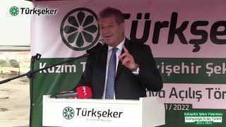 Türkşeker Eskişehir Kazım Taşkent Şeker Fabrikamızda Üretim Başladı!