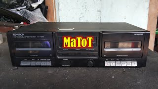 Video thumbnail for Memperbaiki Tape Deck Kenwood KX-W1060 by Adhi Elektronik
