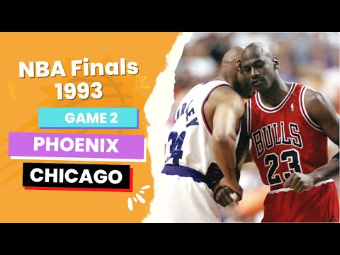 Chicago Bulls vs. Phoenix Suns, NBA Finals 1993, G2, Full Game