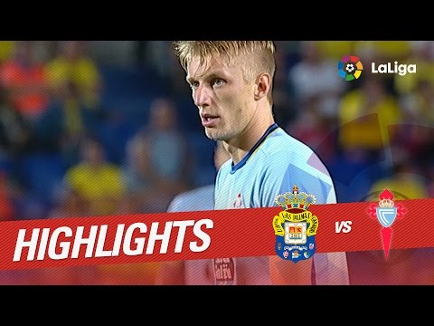 Resumen de UD Las Palmas vs Celta de Vigo (3-3)