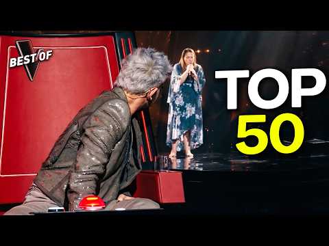 The ULTIMATE Voice Blind Auditions Collection | Top 50