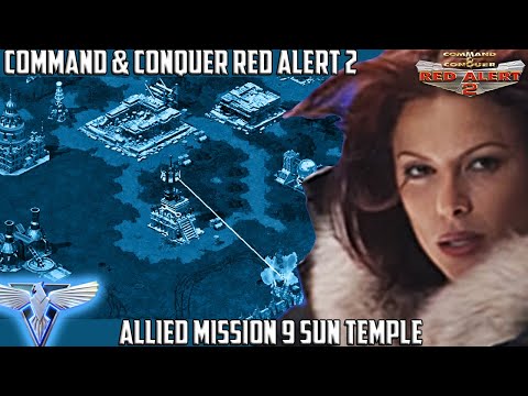 C&C RED ALERT 2 - Allied Mission 9 SUN TEMPLE