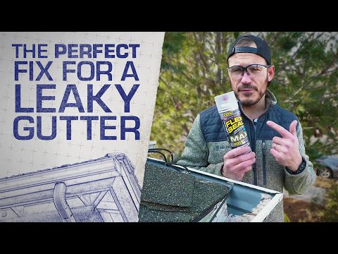 How to Fix a Leaking Gutter with Flex Seal®: Mr. Build It Flex It Series Ep. 2