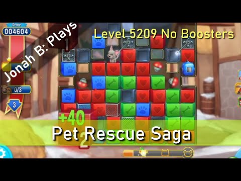 Pet Rescue Saga Level 5209 No Boosters