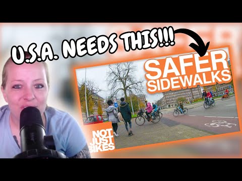 American Reacts to Dutch Solution for Safer Sidewalks