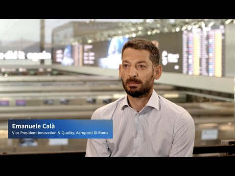 Aeroporti di Roma shapes the airport of the future in partnership with AWS | Amazon Web Services