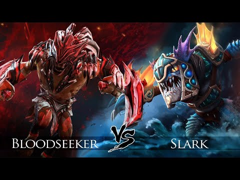 Blood Seeker vs Slark (Scepter)