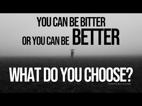 This Song is Only For Those With A Strong MINDSET! 🔥 (Bitter or Better Official Lyric Video)
