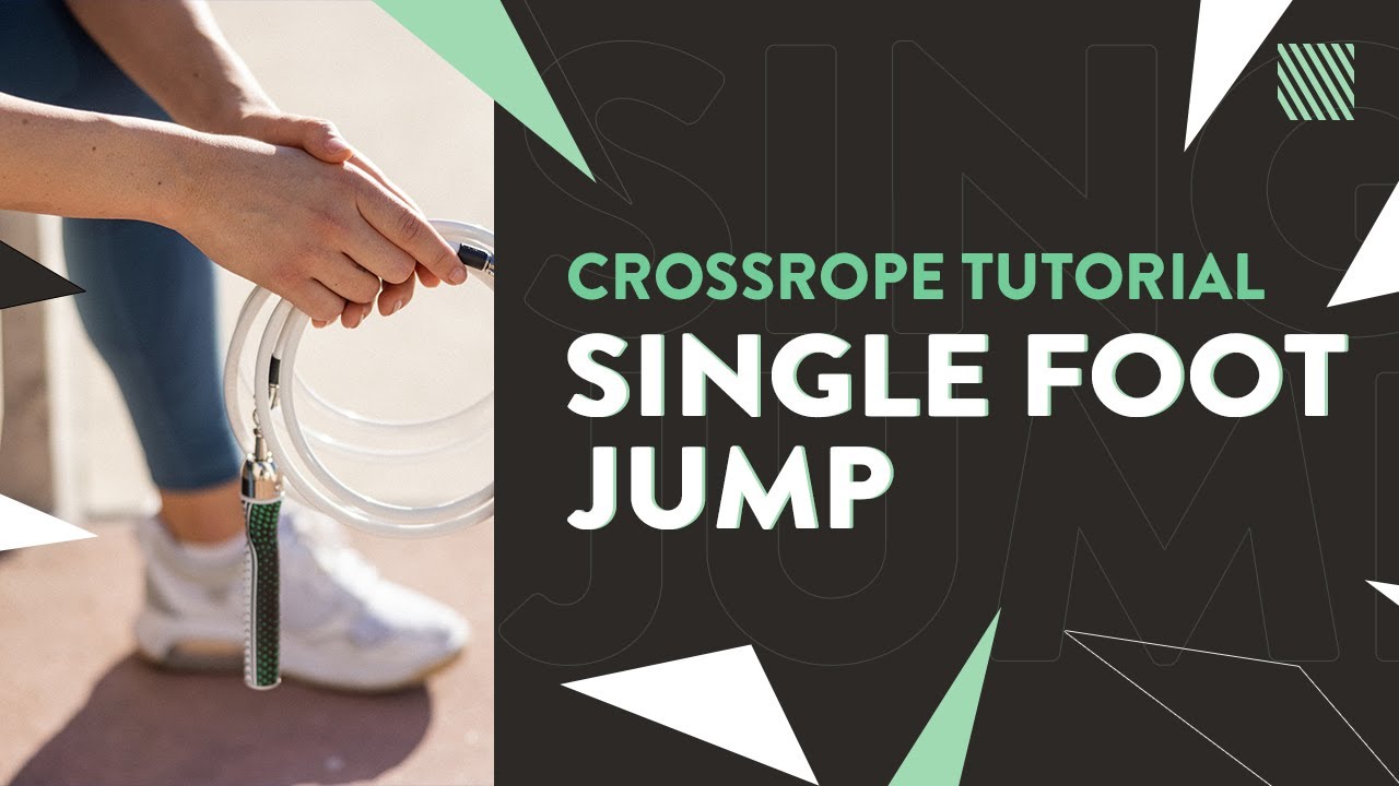 Jump Rope Tutorial - Single Foot Jumps [Crossrope] - YouTube