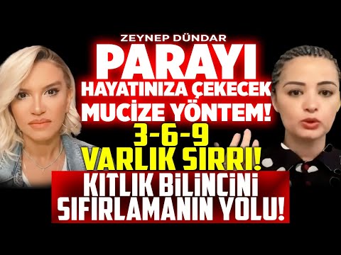 Parayı Hayatınıza Çekecek Mucize Yöntem! 3-6-9 VARLIK SIRRI! Kıtlık Bilincini Sıfırlamanın Yolu!