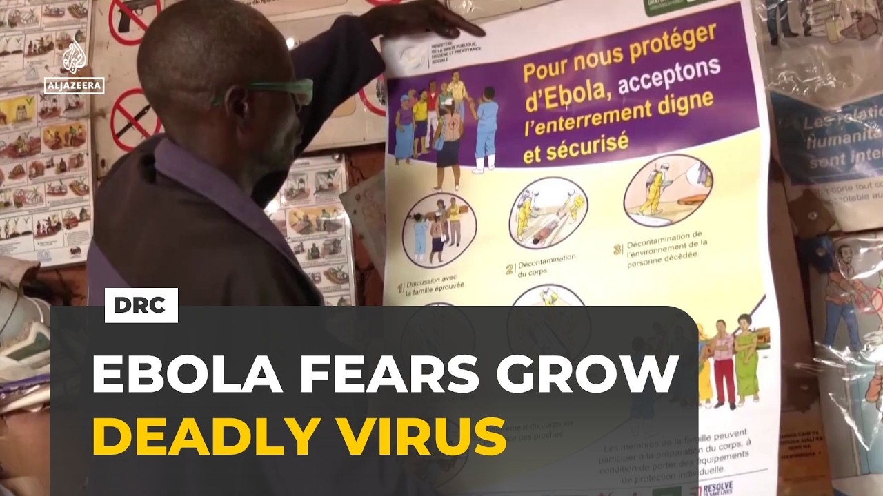 Ebola outbreak fuels fear and misinformation in DR Congo camp.
