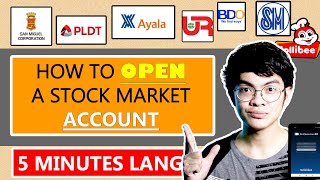 How to open a stock market account in less than 5 minutes! | First Metro Sec | STOCK MARKET LESSON 2