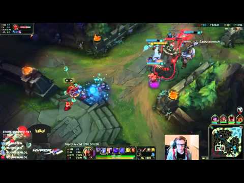 TSM Bjergsen Stream Best Play ZED MID vs LUX Full Gameplay Patch 6 4