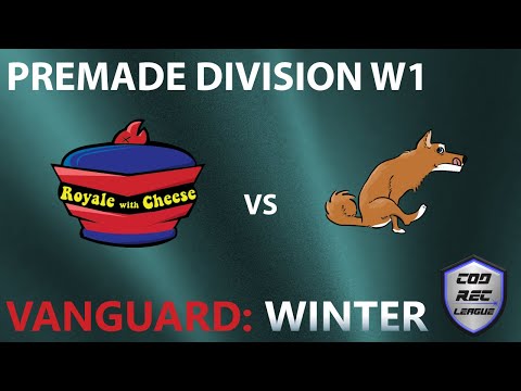 Vanguard Winter W1 | London Royale w/ Cheese vs Sydney Dingoes | CRL Platinum Premade Division
