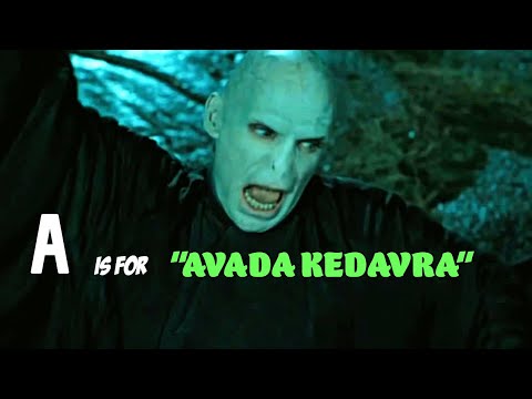 learn the alphabet with lord voldemort