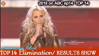 Gabby Barrett sings “Little Red Wagon” Victory Song Top 10  American Idol 2018 Top 14 Results Show