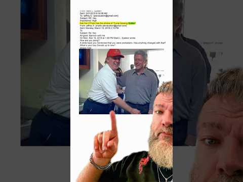 Epstein said there is a picture of Trump blowing Clinton's saxophone?