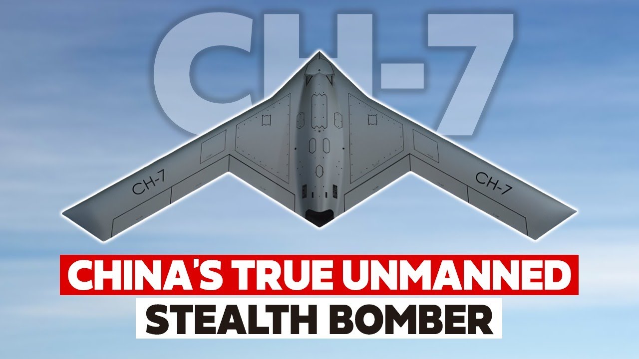 How China's CH-7 Became First True Unmanned Stealth Bomber