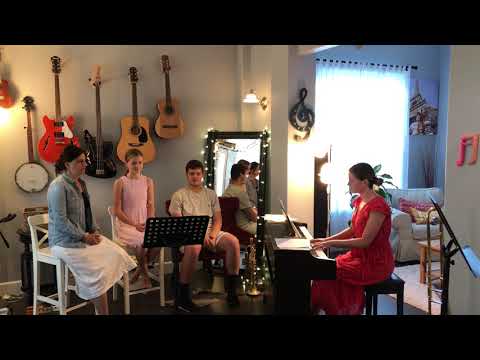 La Golgota .....Rebeca, Larisa, Isaac Jr and Ramona Moroshan