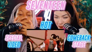 SEVENTEEN(세븐틴) - HOT SPECIAL VIDEO + HOT @Comeback Show 'Face the Sun' reaction