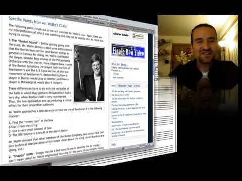 Bass Blog TV for 2-20-09