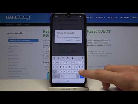 Como cambiar el nombre de CUBOT R15 Pro