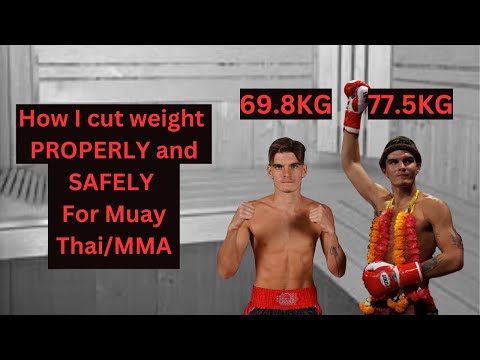 How Professional Fighters cut weight - 6KG in 5 days!!! Dylan “The Machete” Zanetti