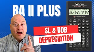Straight Line vs Double Declining Balance on BA II Plus
