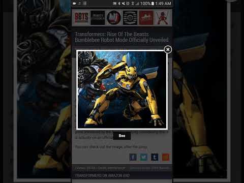 RISE OF THE BEASTS REVEAL | BUMBLEBEE CGI RENDER FULLY REVEALED!