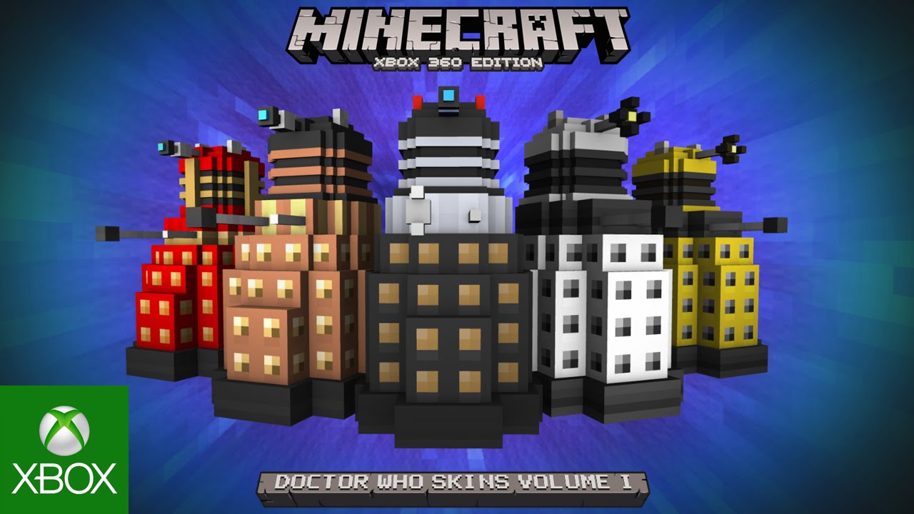 Minecraft - Doctor Who Skin Pack - YouTube