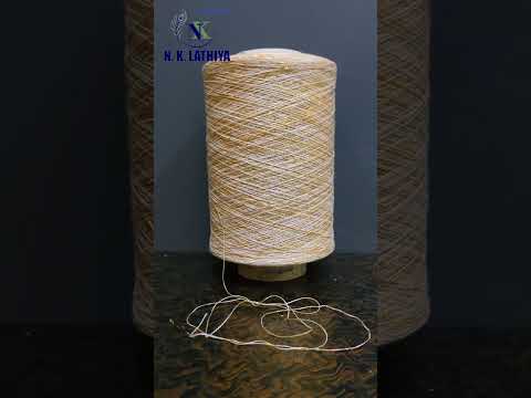 White 20 staple gold metalic stepal fancy dori, for textile ...
