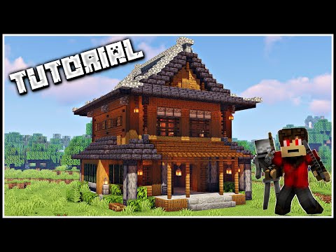 How To Build A Japanese Enchanting House | Minecraft Tutorial