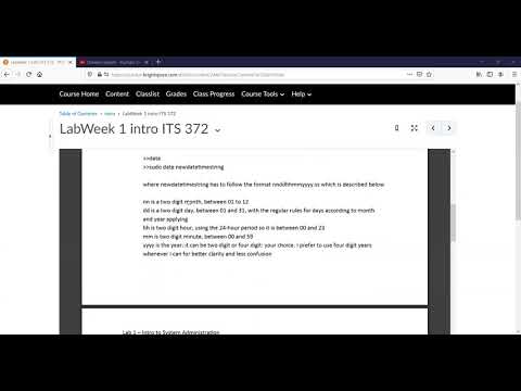 ITS 372 - Linux Basics