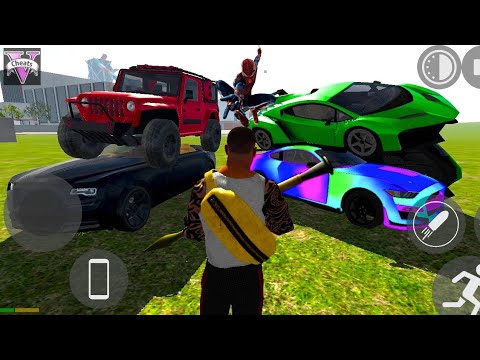 Franklin Driving Lamborghini & Fly Helicopter In GTA Game - US Police Chasing In Town