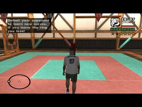 Chain Game 48 mod - How to learn all three Gym Moves at the beginning of the game - GTA San Andreas