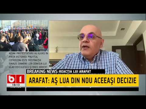 STIRI B1 ORA 18.00 DIN 10 APR 2021 - OAMENII AU IESIT IN STRADA DUPA INCIDENTELE DE LA FOISOR