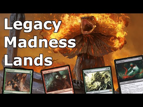 THE ABSOLUTE MADLANDS!  Legacy Grixis Madness Lands with Manabond (MTG Combo / Aggro Deck)