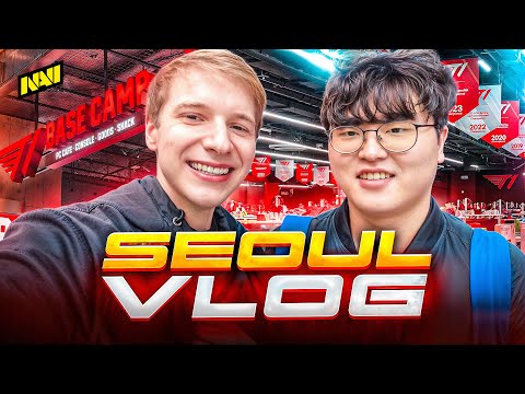 Jankos & Hans SamD at T1’s Legendary Base Camp in Seoul! NAVI VLOG: KOREA 🇰🇷