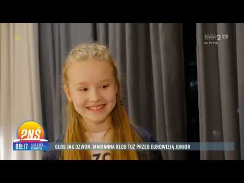Marianna Kłos - przygotowania taneczne i wokalne do JUNIOR EUROVISION 2025 | Pytanie na śniadanie