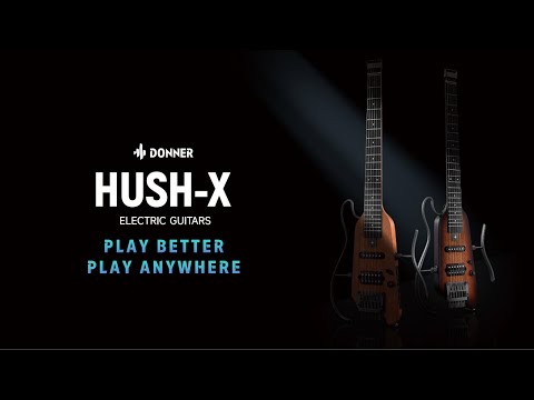 Donner HUSH-X Electric Guitar Kit for Travel image 10