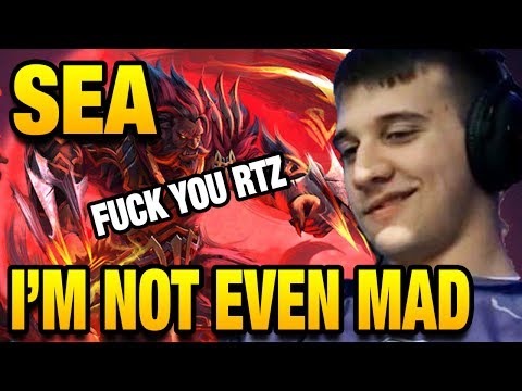 Arteezy In SEA Server Cancer Dota - Trying So Hard to Stop Being Mad