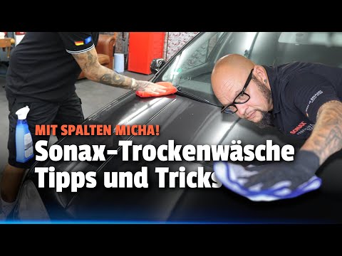 Sonax Trockenwäsche Test mit Spalten Micha | VW Golf 4 Projekt