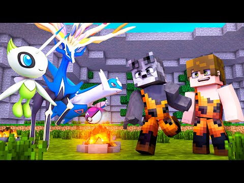 Minecraft: Primitive Pokémon #6 - 2 Legendary Pokémon Captured: Xerneas and Latios!!