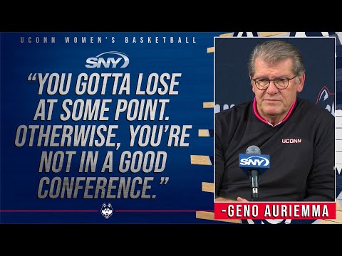 UConn vs Villanova: Geno Auriemma on Azzi Fudd, loss to Villanova | UConn Post Game | SNY