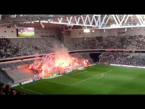 07.08.2017 Djurgårdens IF & Malmö FF Support Pyro
