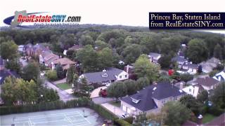 preview picture of video 'From Above: Johanna Lane in Prince's Bay, Staten Island'