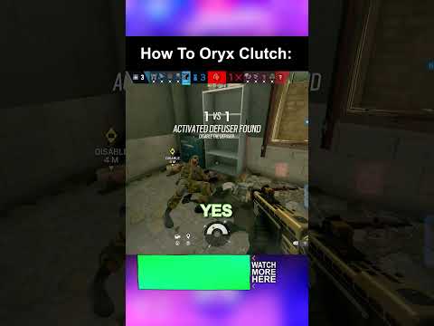 𝙀𝙥𝙞𝙘 𝙊𝙧𝙮𝙭 𝙋𝙡𝙖𝙮 [𝙀𝙋𝙄𝘾] 🔒 [#RainbowSixSiege Funny Moments - #Shorts]