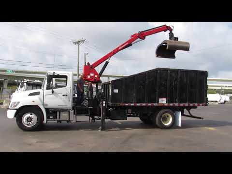 2019 Hino 338 Grapple Trucks